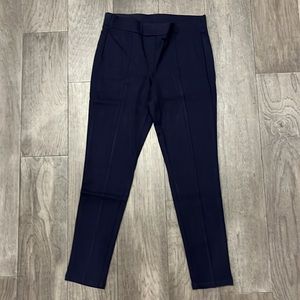 Style & Co Blue Ponte Front Seam Leggings - Med. NWOT